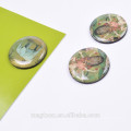 thailand souvenir promotional gifts round clear epoxy fridge magnet stickers